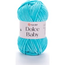 YARNART DOLCE BABY - KADİFE, BEBEK EL ÖRGÜ İPİ - 746
