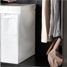 IKEA Elite Skubb Beyaz 80 Lt Çamaşır Sepeti 65 cm Çamaşırlık 1 Adet