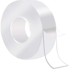 Ultra Güçlü Çift Taraflı 2 mt x 3 cm Çift Taraflı Nano Bant