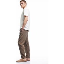 Koton Viskon Cep Detaylı Rayon Tapered Beli Bağcıklı Eşofman Pantolon