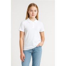 Kadın Polo Yaka Tişört Şık, Basic, Pamuklu Kısa Kollu Yazlık T-Shirt Nefes Alan Kumaş, Günlük & Şık