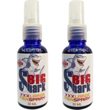 Big Shark Bakım ve Masaj Spreyi 30 ml x 2 Adet