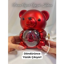 Elifsu Jewelry Elite Dönen Ayıcık Yüzük Kutusu (Boş Kutudur) 1 Adet