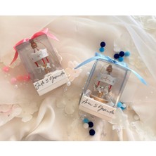 Nunu Event Elite 1 Adet Kutulu, Kişiye Özel Atlı Karınca Hediyelik, Hoşgeldin Bebek, Sünnet, Doğum Günü 1 Adet