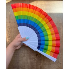 Love Bundles  Pride | Gökkuşağı Yelpaze | Dekoratif | Hediyelik | 1 Adet