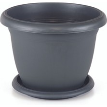 Elite Villa Saksı 14 Lt Antrasit 1 Adet