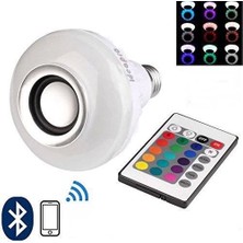 Gizmur Store Ampul Şeklinde Kumandalı Bluetooth Hoparlör