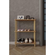 3 Katlı Çok Amaçlı Raf Sehpa – 30X40X74 cm