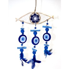 Larimar Ahşap Rüzgar Çanı No:5