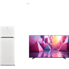 Vestel 2li Çeyiz Paketi – 70" 4K Tv ve Buzdolabı