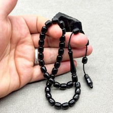 Sistemli Kumpaslı Eskitme Model Erzurum Oltu Taşı Tesbih