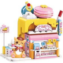 KP28006 Keeppley Red Cat Cake Shop -Vagon Life