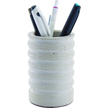 Yuvarlak Beton Masa Kalemliği