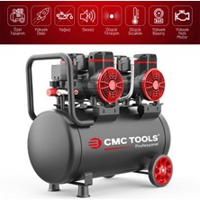 Cmc CMC-0913 50 Litre Sessiz Yağsız Hava Kompresörü 4 Hp
