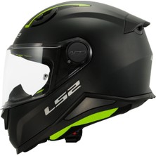 Ls2 Kid Kapalı Model Çocuk Kask (Mat Siyah)