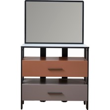 Alpino Hardal Şifoniyer (Ayna Dahil)