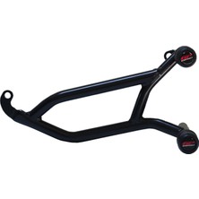 Gp Kompozit Bajaj Pulsar Ns 200 2022-2024 Uyumlu Motor Koruma Demiri Siyah