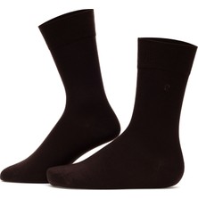 Pierre Cardin Erkek Erkek Bambu Karışımlı Kahverengi Soket Basic Çorap 50308446-400