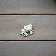Krh 3D Print Sevimli Kurbağa Figürü – Dekoratif Masa Üstü