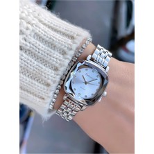 Ferrucci Retro Model Kare Kadın Kol Saati+Bileklik Hediye