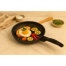 Orion Serisi 26 cm Granit Döküm Derin Tava - 2.90 Lt, Yapışmaz Yüzey