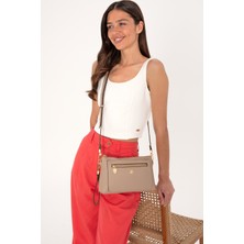 U.S. Polo Assn. Kadın Bej Çapraz Çanta 50311450-VR011