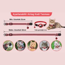 Floria Shopping Airtag Tutucu Özellikli Kedi Tasması