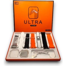 Watch 8 Ultra Akıllı Saat | 7 Farklı Kordonlu, 2.01 Inç Büyük Ekran,