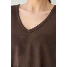 Saphyr Premıum V Yaka Triko T-Shirt