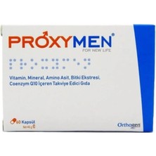 Proxymen Erkek Libido Cinsel Istek Arttırıcı- Sper M Kalitesini Arttırıcı - Olma Proxymen Takviye Gıda