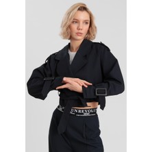 Saphyr Reglan Kısa Ceket/trençkot