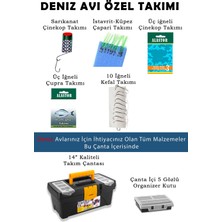 Mükemmel Deniz ve Göl Olta Seti 100-250GR Atarlı Sazan Olta Seti Olta Takımı