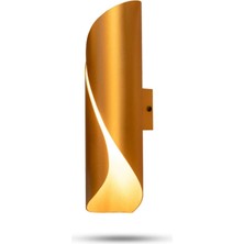 Dekoratif Siyah Gold Duvar Büro Koridor Otel Salon Ev Ofis Restaurantlar Merdiven Apliği(Ampüllü).