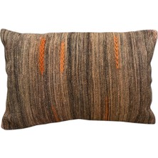 Yeni El Dokuma Dekoratif Kilim Kırlent Yastık Kılıfı 5923