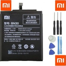 Xiaomi Redmi 4A Pil Batarya BN30 ve Tamir Seti