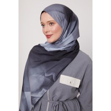 Füme Soyut Desen Love Şal