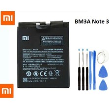 Xiaomi Mi Note3 Pil Batarya BM3A ve Tamir Seti