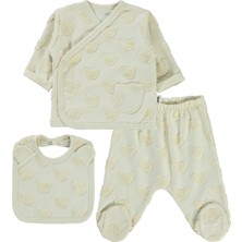 Civil Baby Erkek Bebek Zıbın Takımları Taş Rengi