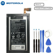 Motorola Moto G ED30 G2 XT1036-XT1064-XT1068 Batarya Pil ve Tamir Seti