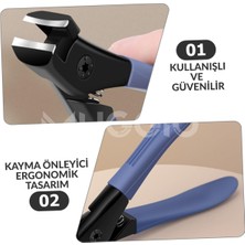 Muggio Yeni Nesil Premium Tırnak Makası Pensi Ultra Keskin Sıçratmaz