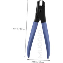 Muggio Yeni Nesil Premium Tırnak Makası Pensi Ultra Keskin Sıçratmaz