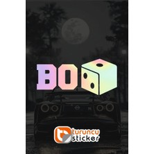 Bozar Sticker Etiket 13×5.8 cm – Araç – Motor – Laptop – Kask Etiket Sticker