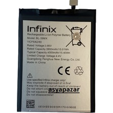 Senal Store Infinix S5 Pro X660 Pil Batarya BL-39MX Infilix Pil Batarya