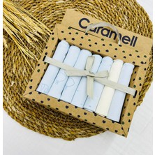 Caramell My Baby Kumsal % 100 Coton 7'li Bebek Mendili (Yeni doğan) 1204 Flayn Car 
