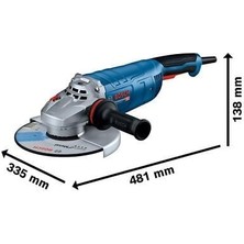 Bosch Gws 27-230 J Büyük Taşlama