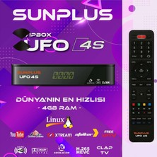Wellbox Android Tv Box Uydu Alıcı 4gb Ram Sunplus Vipbox UFO-4S