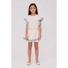 Bg Store Kız Çocuk Ekru Bluz
