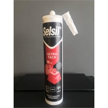 Elite Selsil Ultra Tack Güçlü Montaj Yapıştırıcısı Beyaz 290ML 1 Adet