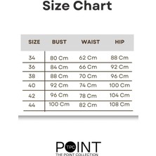 Kadın Saks Lima Pants Çizgili Pantolon