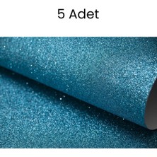 Simli Fon Kartonu 50X70 Açık Mavi